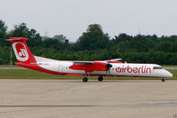 D-ABQG @ EGSS - Air Berlin Dash 8 at Stansted