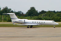 N128GV @ EGSS - Gulfstream V at Stansted