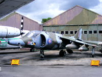 XV748 @ X4EV - Harrier GR3, XV748 was built as a GR.1 and first flown in April 1969. It served at Wittering with the Conversion Unit and 1 Squadron and had been converted to GR.3 standard by 1976. It later became a test aircraft with the then Royal Aircraft Establishmen - by Chris Hall