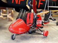 G-TFRB @ X4EV - The Air Command Sports Elite is a kit-built gyroplane built in the USA since the early 1990s. It is powered by a Rotax 532 engine. The aircraft can take off within 600 feet in still air and a good pilot can land within 10 feet. The cruising speed is 60 -  - by Chris Hall