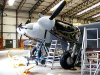 HJ711 @ X4EV - De Havilland Mosquito D.H.98 NF.II HJ711 is the product of many years of dedicated restoration work by Tony Agar and his helpers. - by Chris Hall