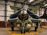 XL502 @ X4EV - The Museum's aircraft, previously at Sandtoft, Lincolnshire, was the last Gannet in service with No 849 Squadron and the last Gannet to display at air shows - by Chris Hall