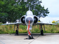 538 @ X4EV - Dassault Mirage IIIE 538, was presented to the Museum by the French Air Force. It had been flown in 1972 by Museum member, Colonel Denis Turina, whose father flew from Elvington in the Second World War. The aircraft last flew in 1993. - by Chris Hall