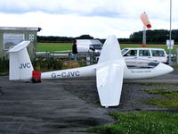 G-CJVC @ X4YR - SZD-51-1 at the York Gliding Centre, Rufford - by Chris Hall