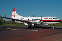 C-FKFL @ CYXS - Conair Convair 580