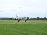 N500EJ @ D52 - Taxing to a parking spot on Fly-In day at the 2009 Geneseo Air Show. - by Terry L. Swann