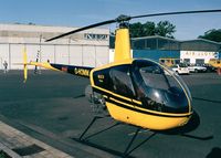 D-HOMM @ EDKB - Robinson R22 Beta of Air Lloyd at Bonn-Hangelar airfield - by Ingo Warnecke