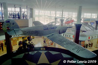 ZK-DPR @ NZAA - Jean Batten's Gull G-ADPR, ZK-DPR for one flight Nov. 4, 1996, now display at Auckland International Airport - by Peter Lewis