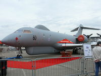 ZJ694 @ LFPB - Bombardier Sentinel R1 ASTOR ZJ694 Royal Air Force