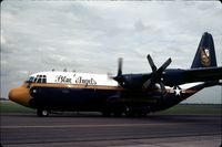 149806 @ HRL - The Blue Angels support aircraft landing at the 1978 Confederate Air Force's Airshow at Harlingen. - by Peter Nicholson