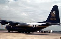 149806 @ HRL - Another view of the support Hercules for the Blue Angels demonstration display team at Harlingen in 1978. - by Peter Nicholson