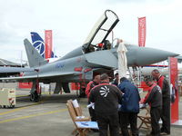 MM55093 @ LFPB - Eurofighter EF2000(T) Typhoon MM55093/4-31 Italian Air Force - by Alex Smit