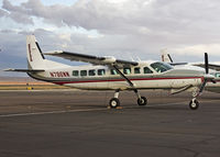 N786WW @ KPGA - One of the numerous Westwind 206B's parked at sunset. - by Philippe Bleus