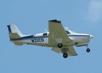 N21CD @ SHV - Landing at Shreveport Regional.