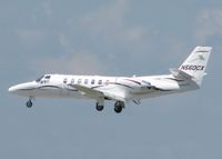 N560CX @ SHV - Landing at Shreveport Regional. - by paulp
