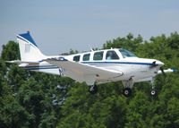 N56539 @ DTN - Landing on runway 14 at the Shreveport Downtown airport. - by paulp