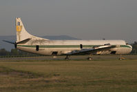 N287F @ CYXX - ex Lynden Air Cargo Lockheed Electra