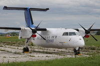 OE-HWG @ LNZ - De Havilland Canada DHC-8-102 - by Juergen Postl