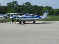 N5118P @ I74 - John's ride on the ramp at Urbana, Ohio - by Bob Simmermon