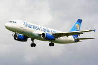 G-BYTH @ EGCC - Thomas Cook - by Chris Hall