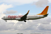 TC-AAI @ EGCC - Pegasus Airlines Boeing 737-82R - by Chris Hall