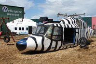 N114WG - Former Pan Am WG30 now in the Childrens playground  at  the International Helicopter Museum , Weston-Super Mare , Somerset , United Kingdom - by Terry Fletcher