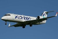 S5-AAJ @ LOWG - Adria Airways arriving from JTR
