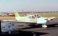 D-ELOA @ EDKB - Piper PA-28-161 Warrior II waiting at the avgas-station at Bonn-Hangelar airfield