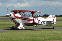 G-ZIII @ EGBG - Pitts S-2B at Leicester on 2009 Homebuild Fly-In day - by Terry Fletcher