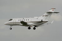 OE-GNY @ EGCC - Global Jet Austria - by Chris Hall