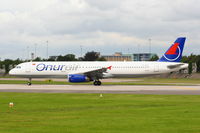 TC-OAL @ EGCC - Onurair - by Chris Hall