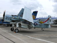 F-AZDP @ LFPB - Douglas AD-4N Skyraider F-AZDP Amicale Jean Baptiste Salis painted as US Navy 124143/RM205 F-AZDP @ LFPB - Douglas AD-4N Skyraider F-AZDP Amicale Jean Baptiste Salis painted as US Navy 124143/RM205