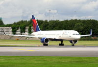 N711ZX @ EGCC - Delta Airlines - by Chris Hall
