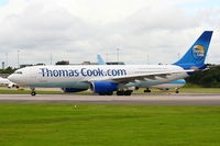 G-OMYT @ EGCC - Thomas Cook - by Chris Hall