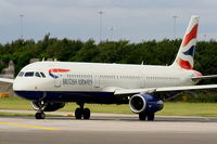 G-EUXD @ EGCC - British Airways - by Chris Hall