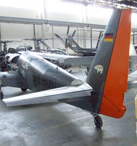 D-EBUC - Sportavia-Pützer S5 research aircraft used for trials with exhaust systems for light aircraft (in the 70s?), now at the Museum für Luftfahrt und Technik at Wernigerode