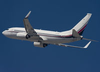LX-GVV @ KLAX - Climbing from rwy 25R after an early rotation. - by Philippe Bleus