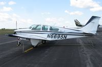 N6695N @ KAXN - 1979 Beech F33A Debonair