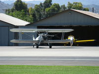 N1702B @ SZP - 1942 Boeing Stearman PT-13D 'Ruthie's Doll', Continental W670 220 Hp - by Doug Robertson
