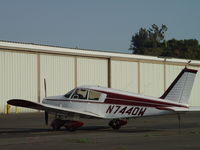 N7440W @ POC - Parked at Brackett - by Helicopterfriend