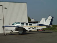 N6746T @ POC - Parked at Howard Aviation - by Helicopterfriend