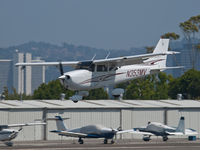 N353MV @ KSMO - N353MV arriving on RWY 21 - by Torsten Hoff