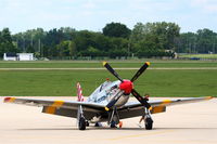 N251MX @ KDPA - North American P-51C-10, NL251MX at KDPA for Community Weekend - by Mark Kalfas