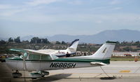 N6885H @ CMA - 1975 Cessna 172M, Lycoming O-320-E2D 150 Hp - by Doug Robertson