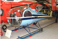 G-ATFG - Brantly B2B Helicopter - Exhibited in the International Helicopter Museum , Weston-Super Mare , Somerset , United Kingdom - by Terry Fletcher