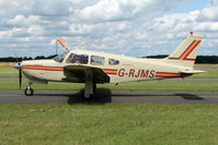 G-RJMS @ EGBG - Piper PA-28R-201 at Leicester on 2009 Homebuild Fly-In day - by Terry Fletcher