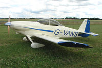 G-VANS @ EGBG - Vans RV-4 at Leicester on 2009 Homebuild Fly-In day