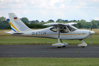 G-ETCW @ EGBG - Glastar at Leicester on 2009 Homebuild Fly-In day