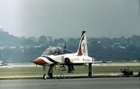 68-8176 @ RDG - Thunderbird number 3 at the 1977 Reading Airshow. - by Peter Nicholson