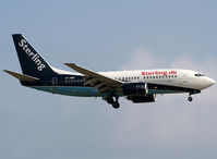 OY-MRE @ LEBL - Landing rwy 25R in basic Maersk Air c/s... - by Shunn311